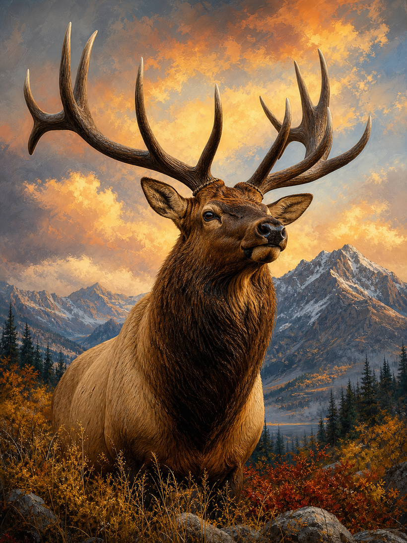 Elk Wall Art