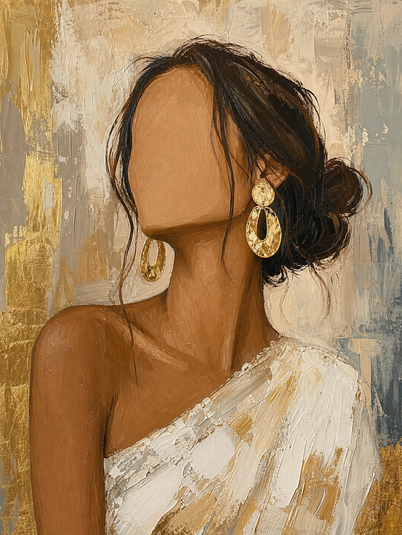 Faceless Portraits Wall Art