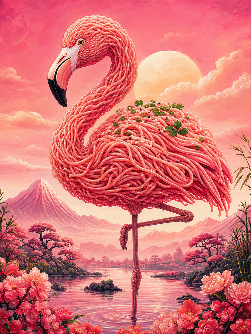 Flamingo Wall Art