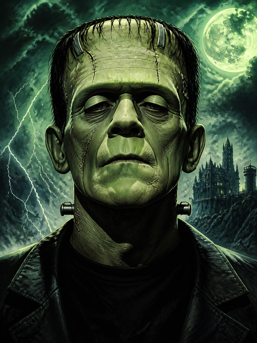 Frankenstein Wall Art