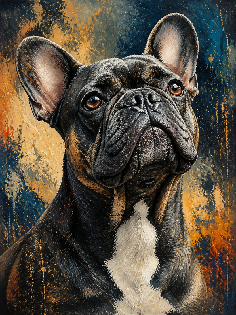 French Bulldog Wall Art