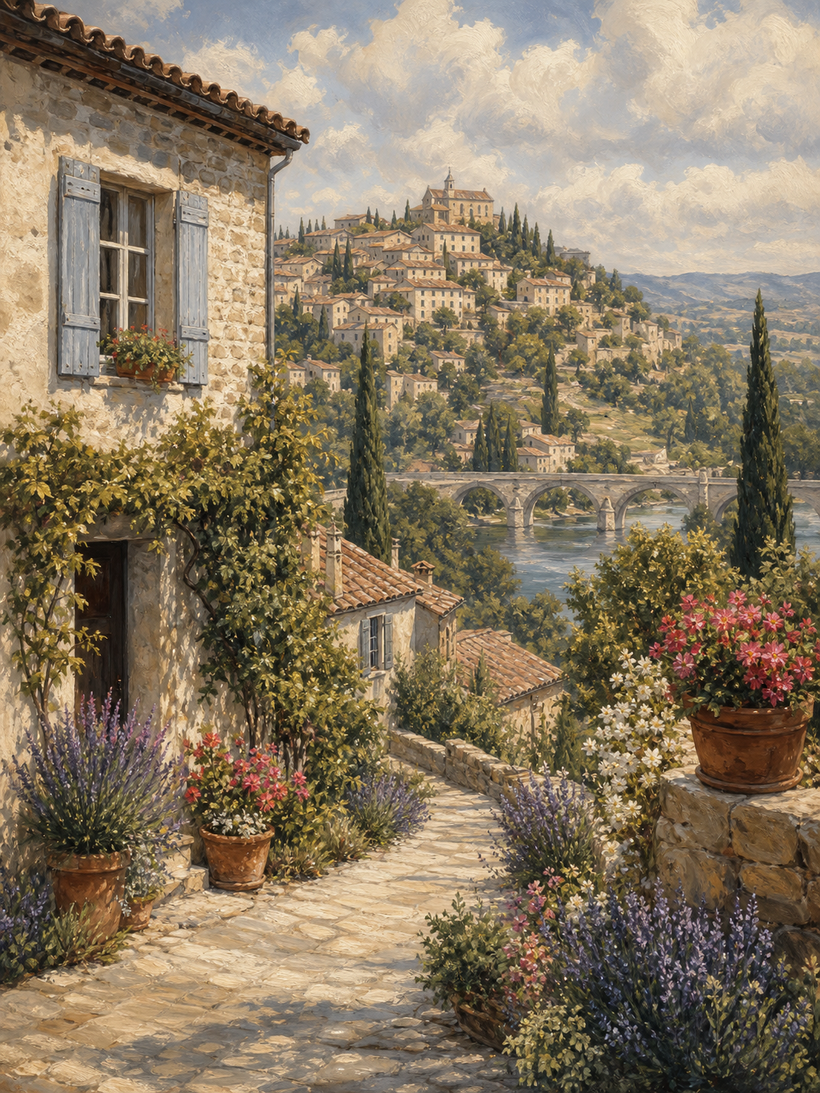 French Country Decor Wall Art