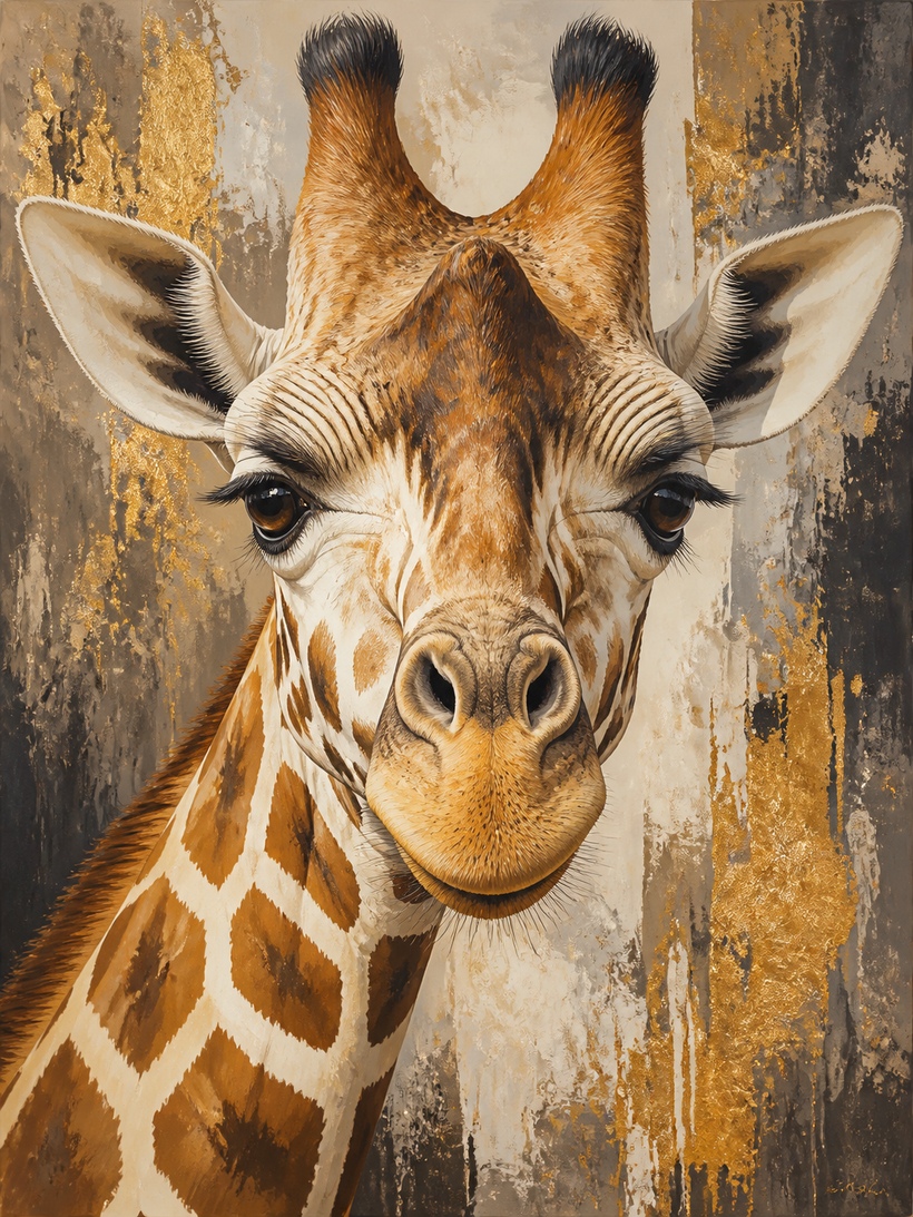 Giraffe Wall Art