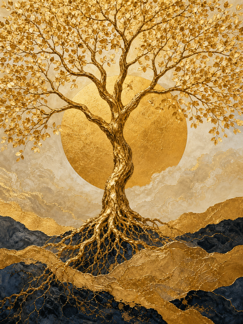Gold Wall Art