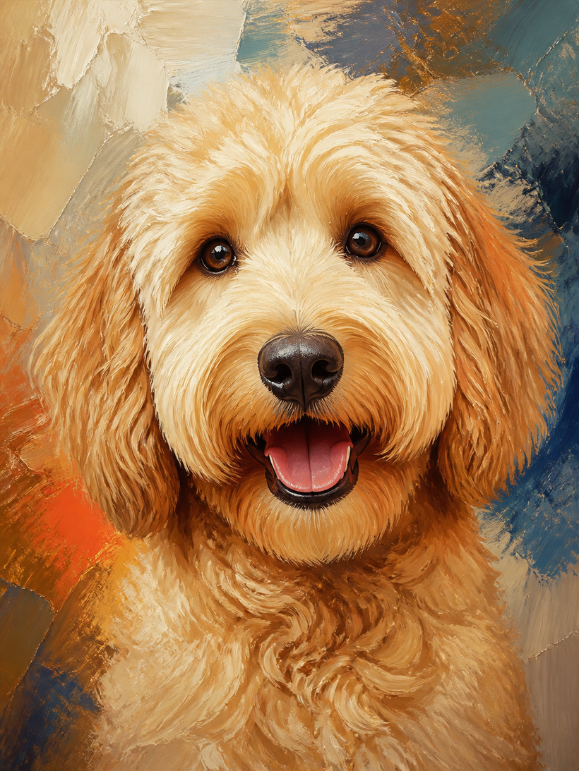 Goldendoodle Wall Art