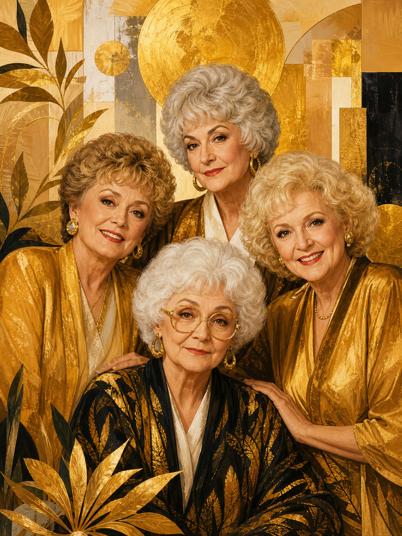 Golden Girls Wall Art