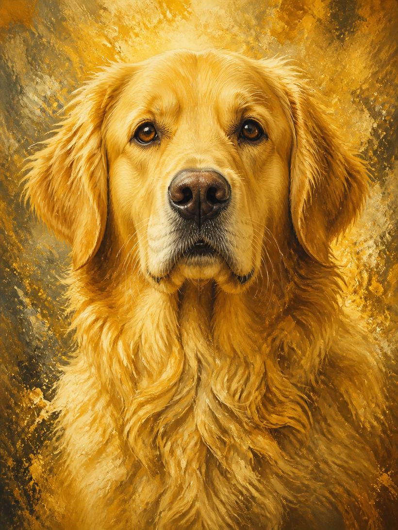 Golden Retriever Wall Art