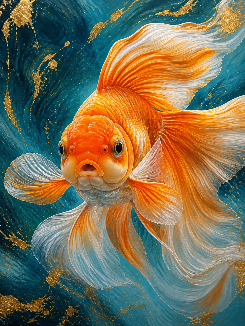 Goldfish Wall Art