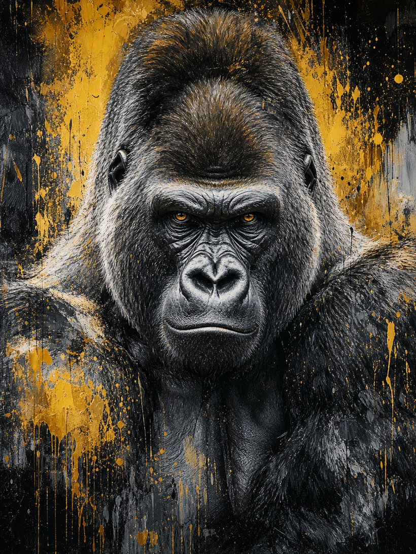 Gorilla Wall Art