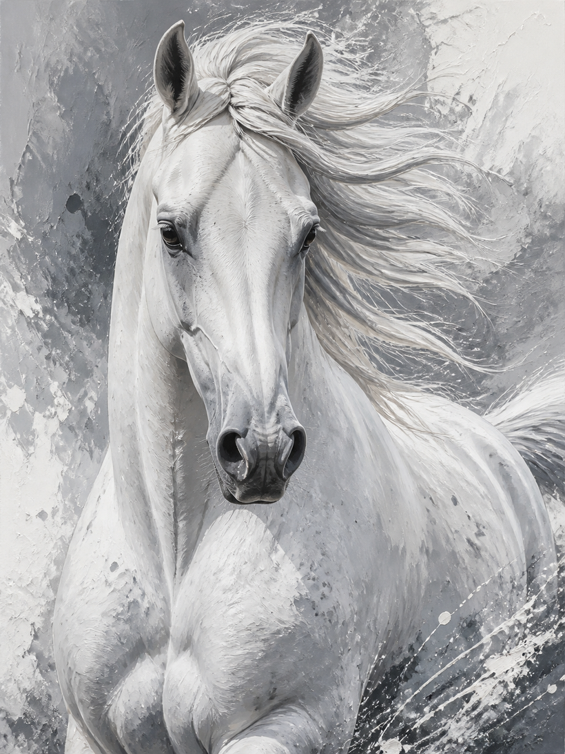 Gray & White Wall Art
