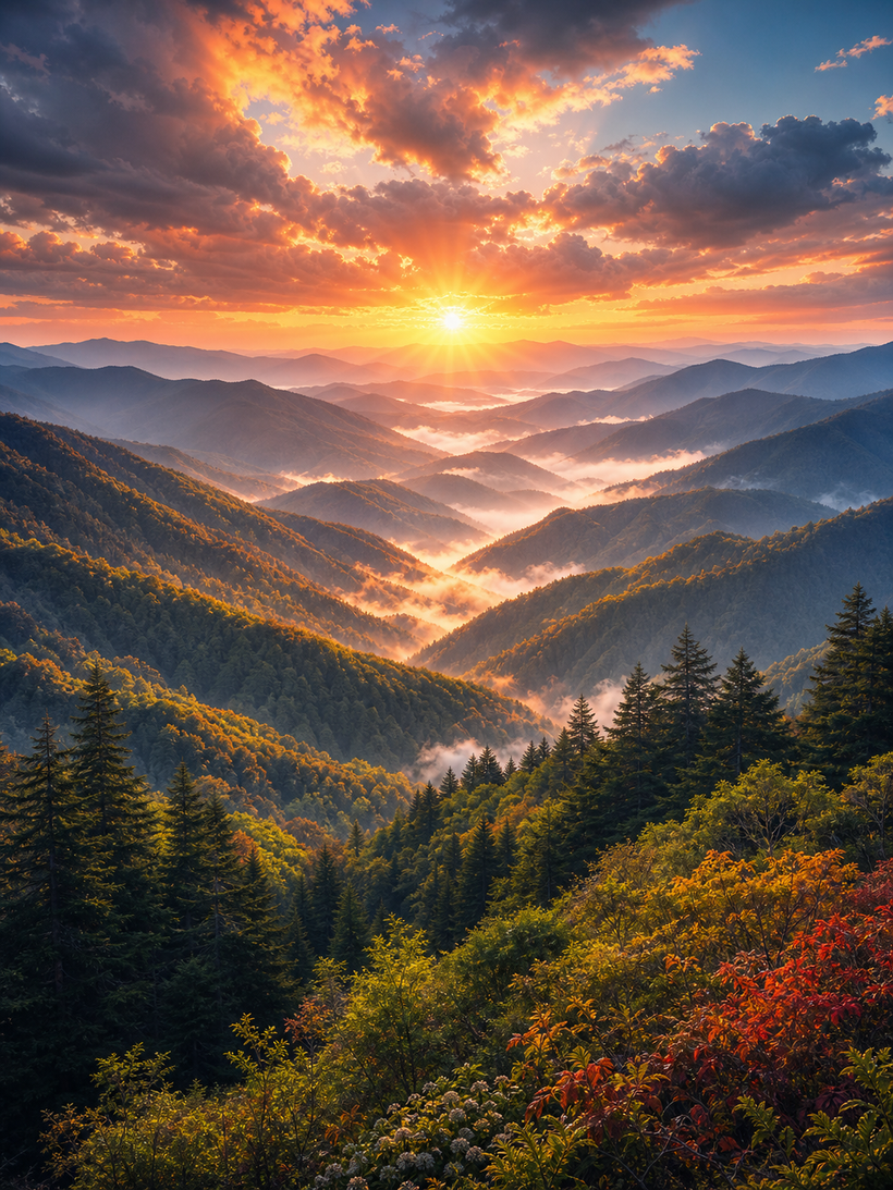 Great Smoky Mountain National Park Wall Art