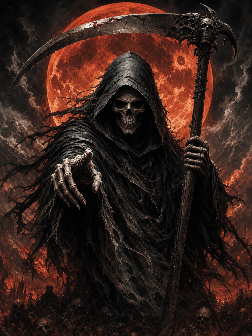 Grim Reaper Wall Art