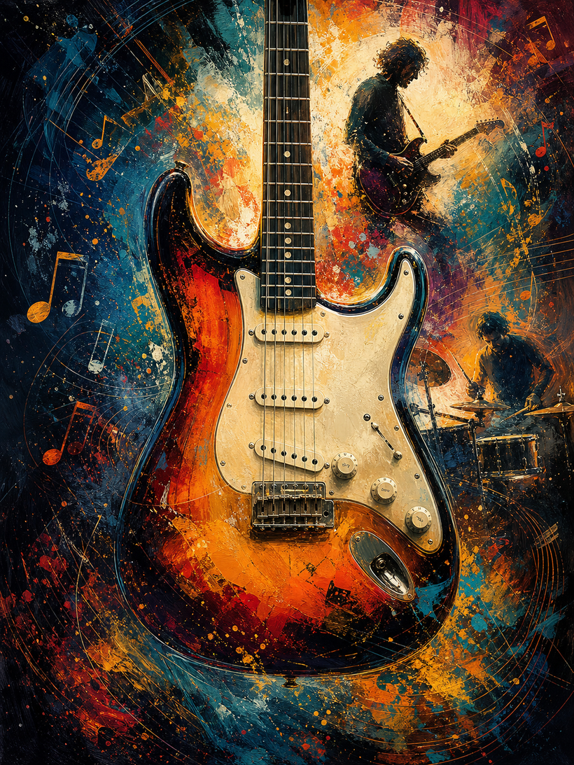Guitar Wall Art