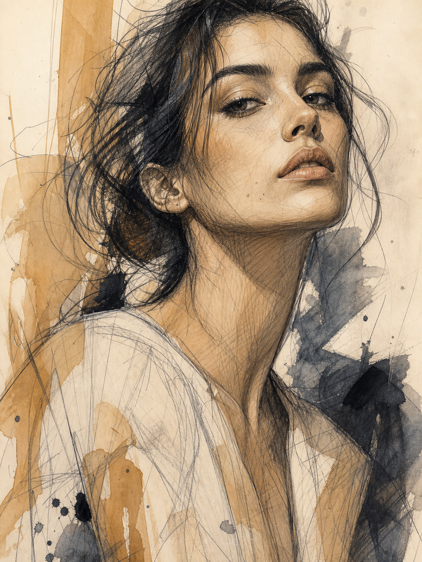 Hand Drawing & Sketches Wall Art