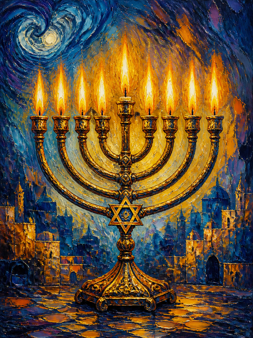 Hanukkah Wall Art