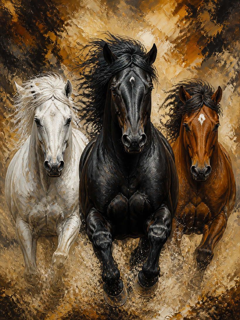 Horse Racing Wall Art