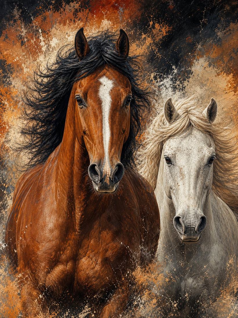 Horses Wall Art