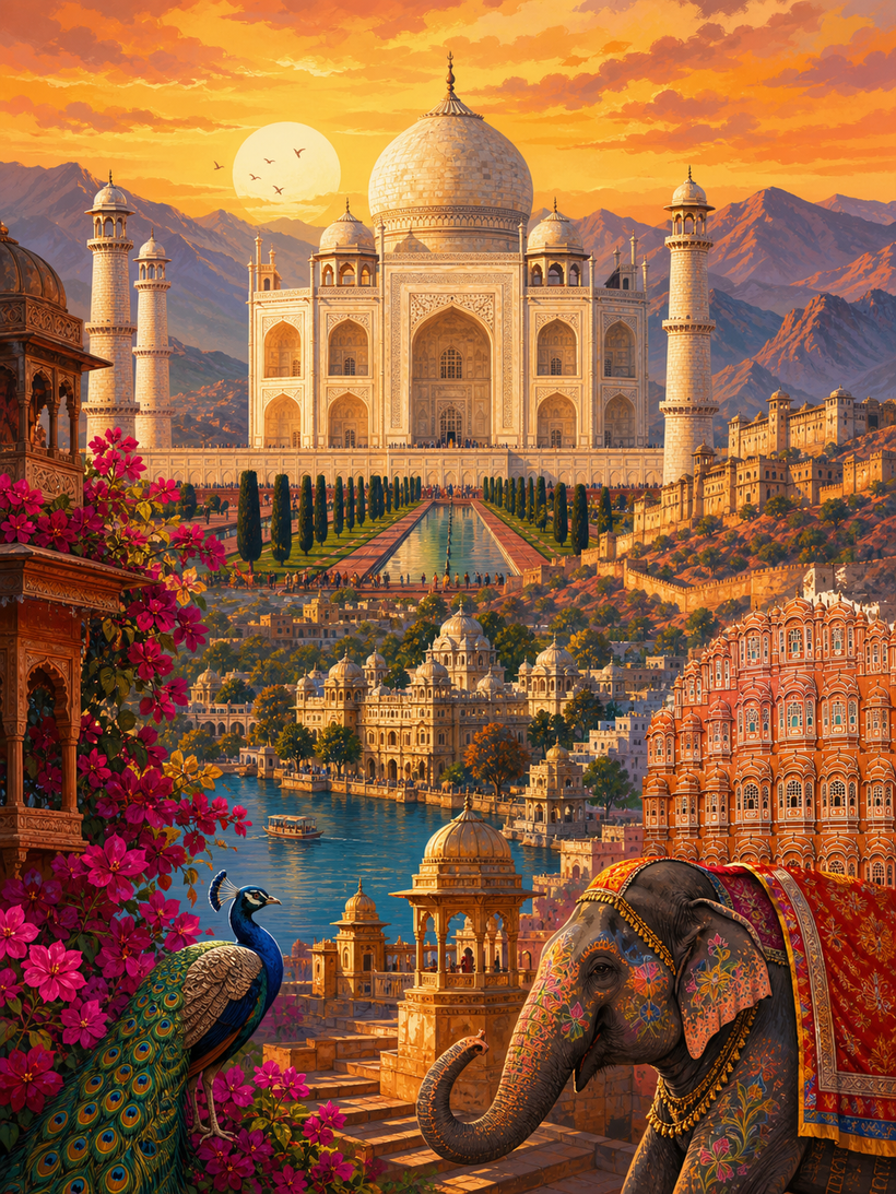 India Wall Art