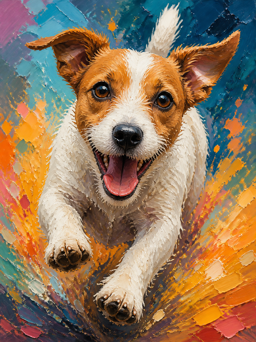 Jack Russell Terrier Wall Art