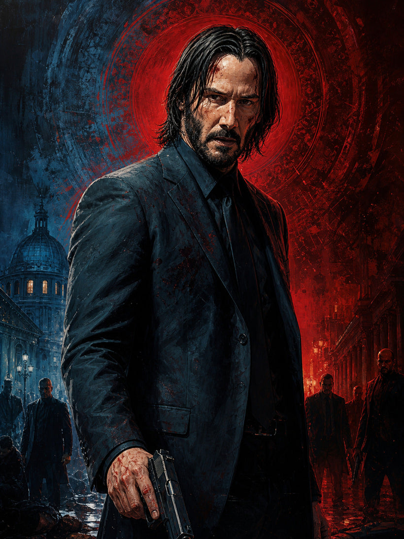 John Wick Wall Art
