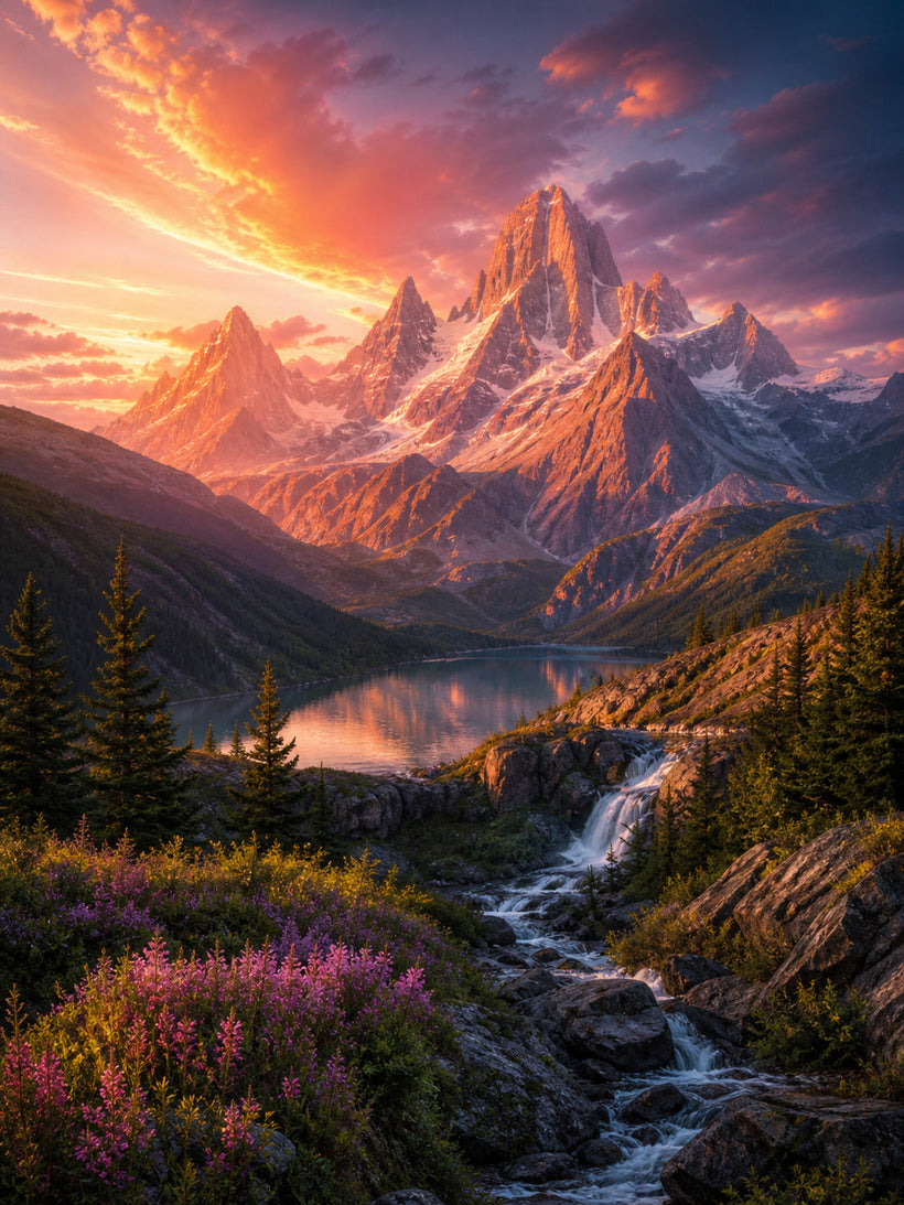 Large Scenic Landscape Wall Art