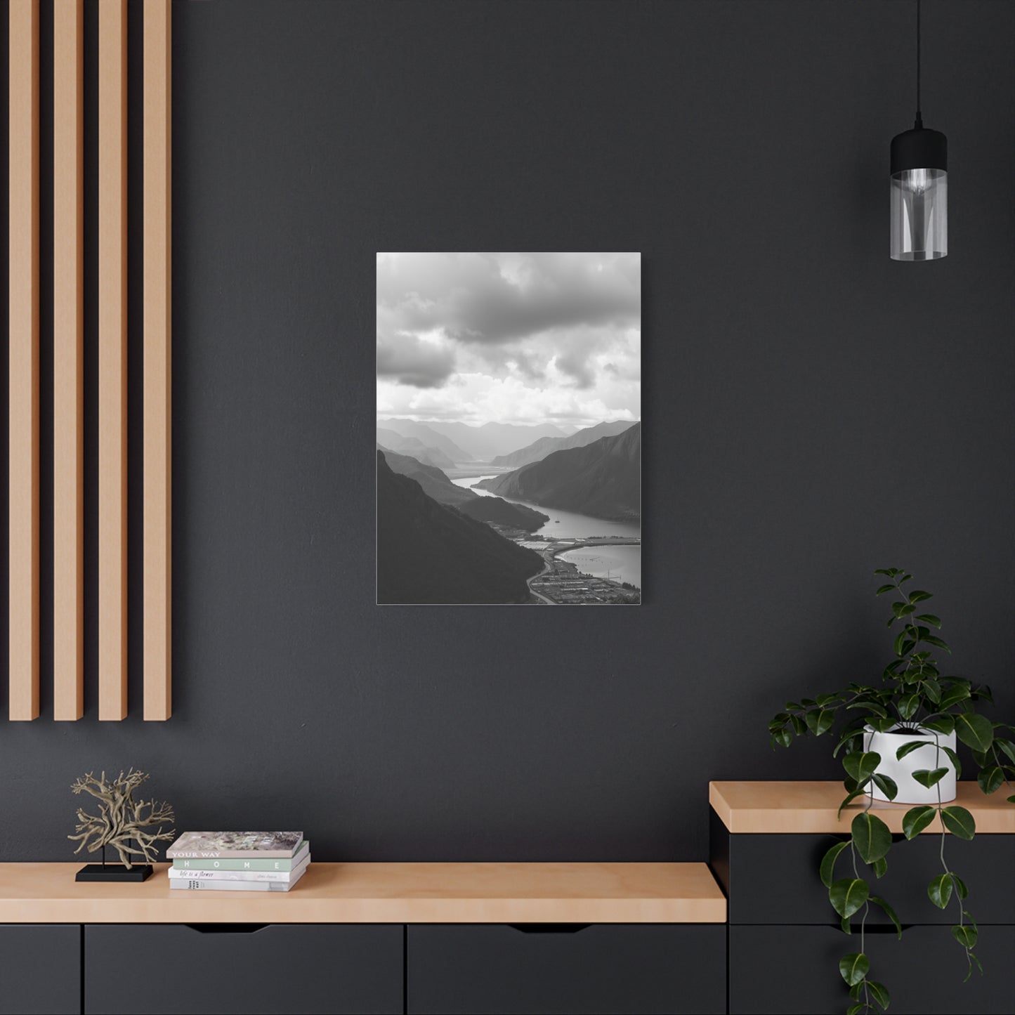 Black & White Scenic Landscapes Art Supreme Gallery Wall Art & Canvas Print