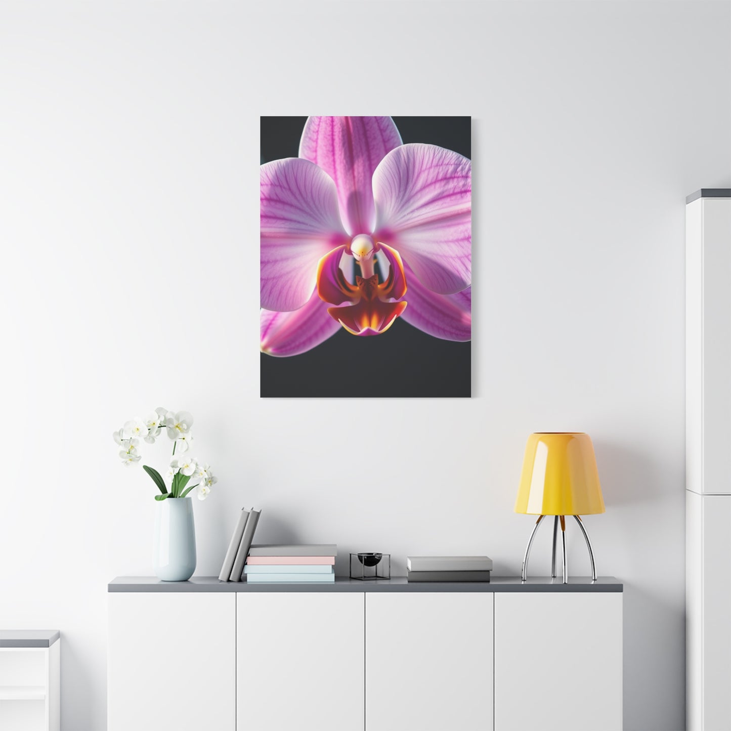 Supreme Orchid Flower Art Wall Art & Canvas Print