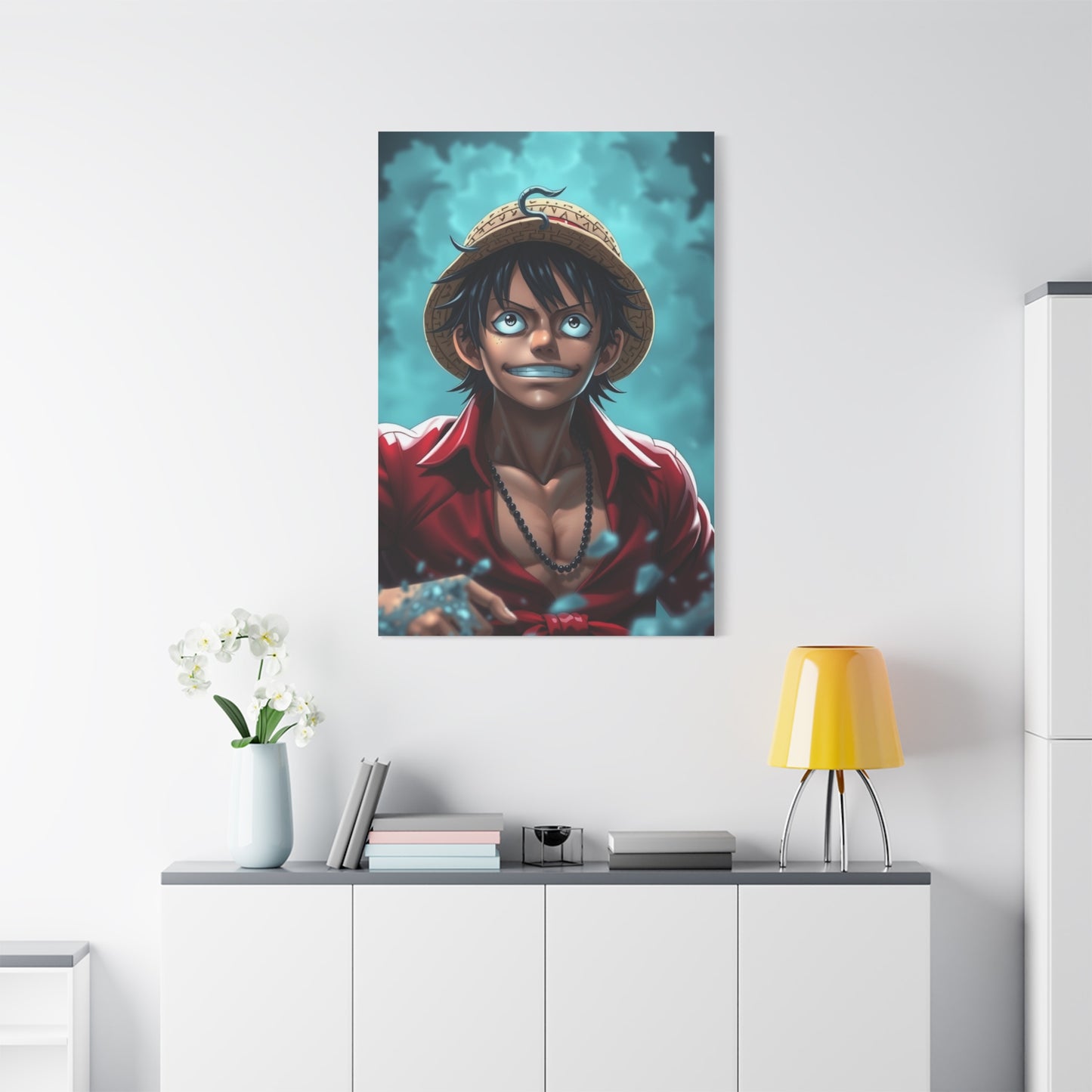 Monkey D. Luffy Art Refined Canvas Wall Art & Canvas Print