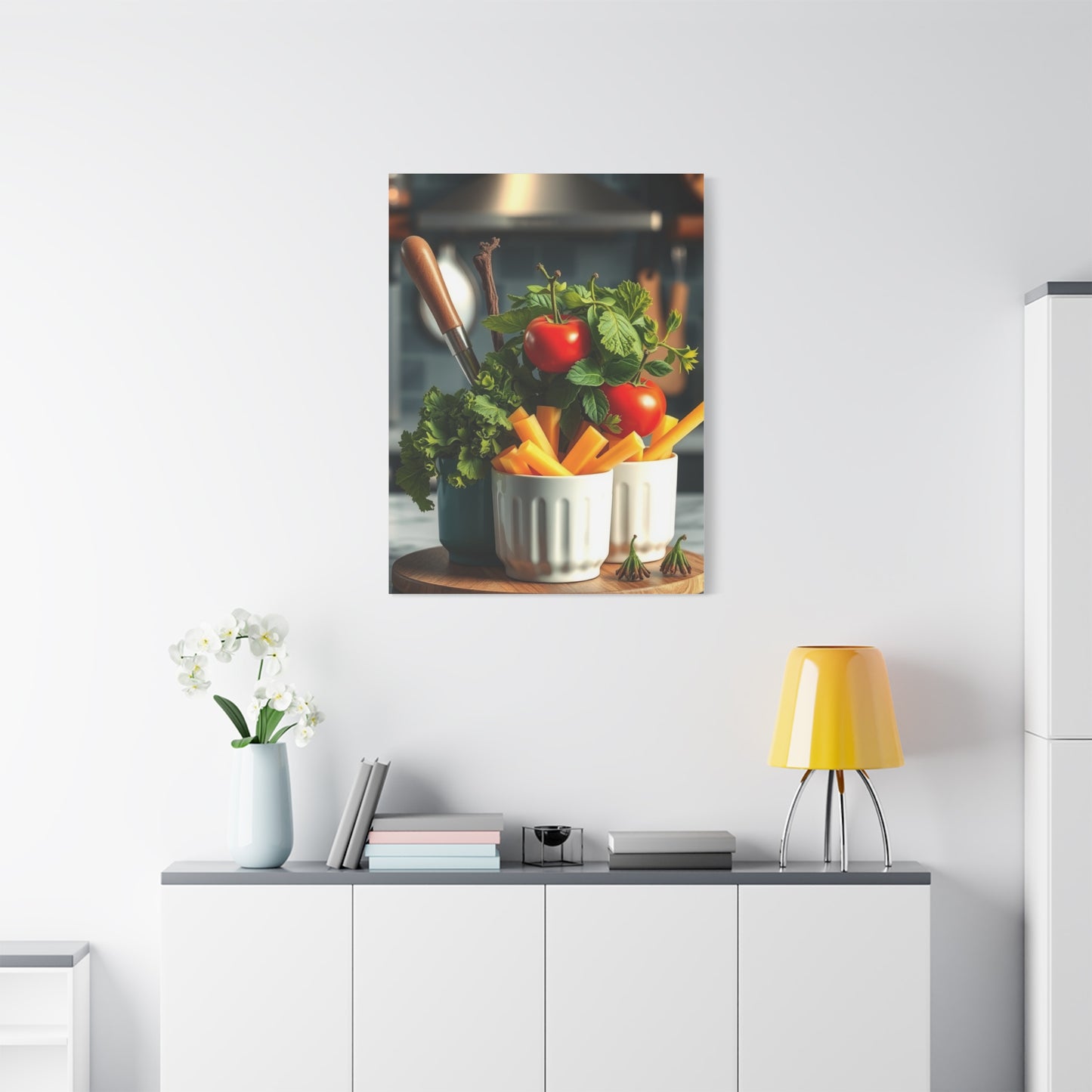 Gastronomic Elegance Canvas