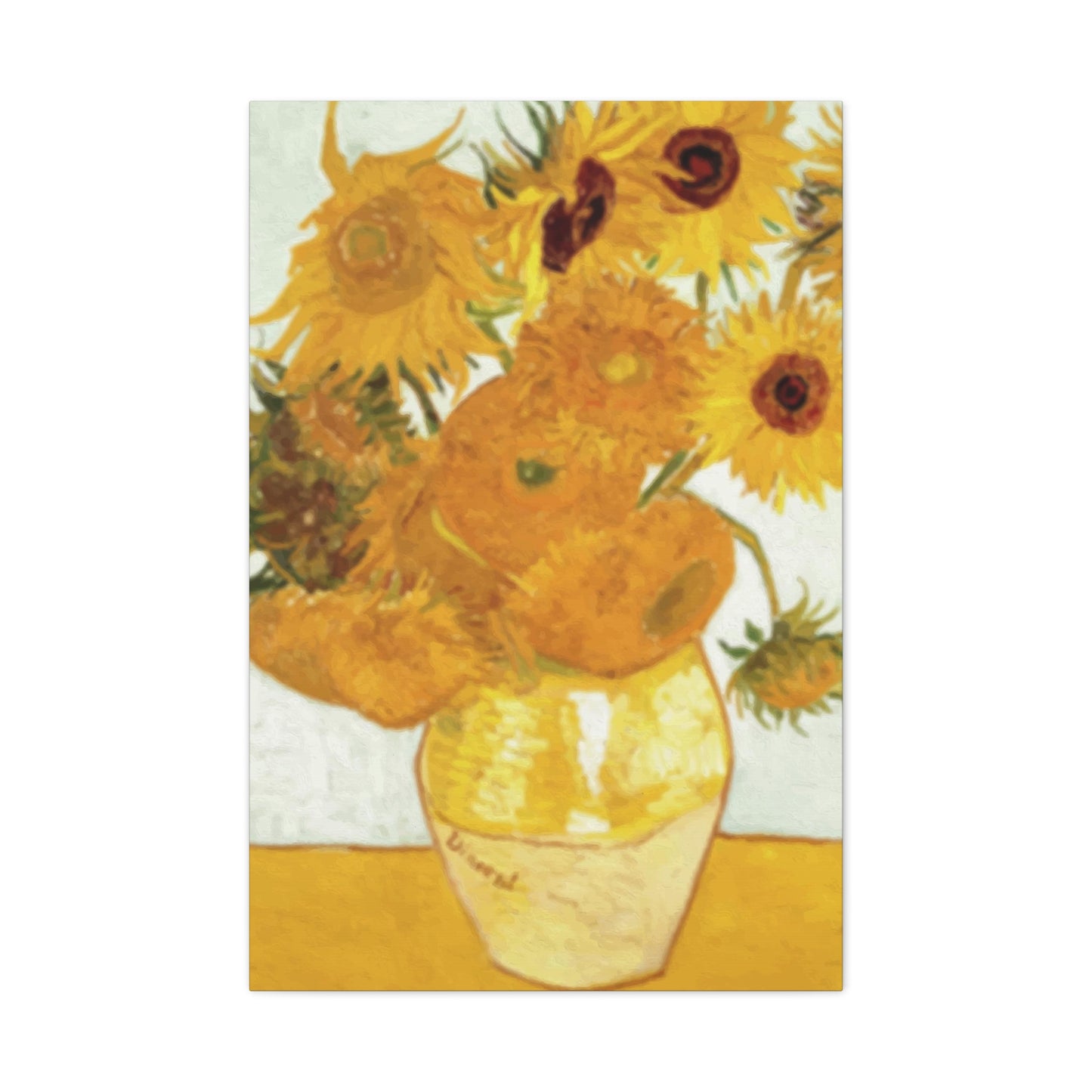 Sunflower Vase Wall Art & Canvas Prints