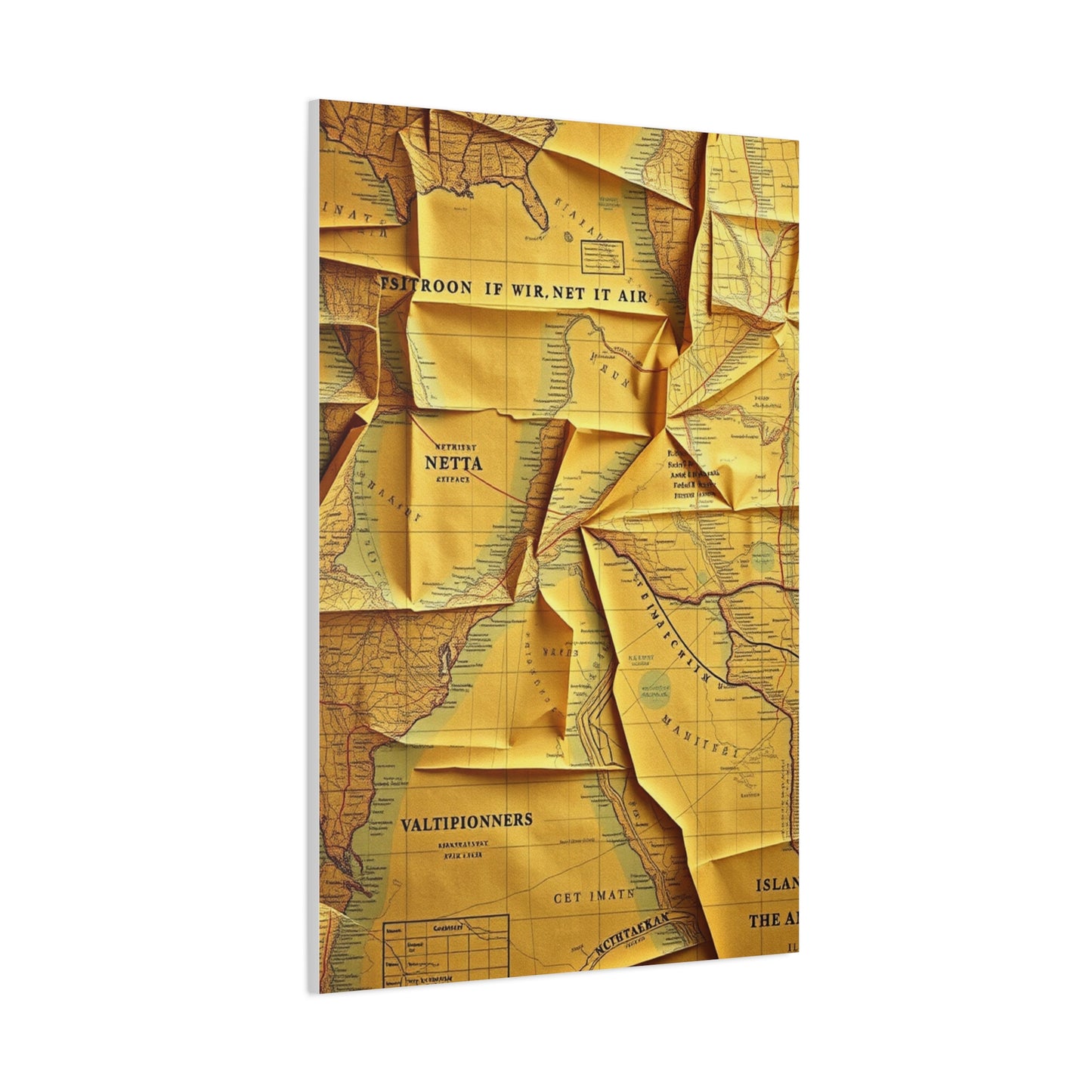 Collection Antique Maps Art Wall Art & Canvas Print