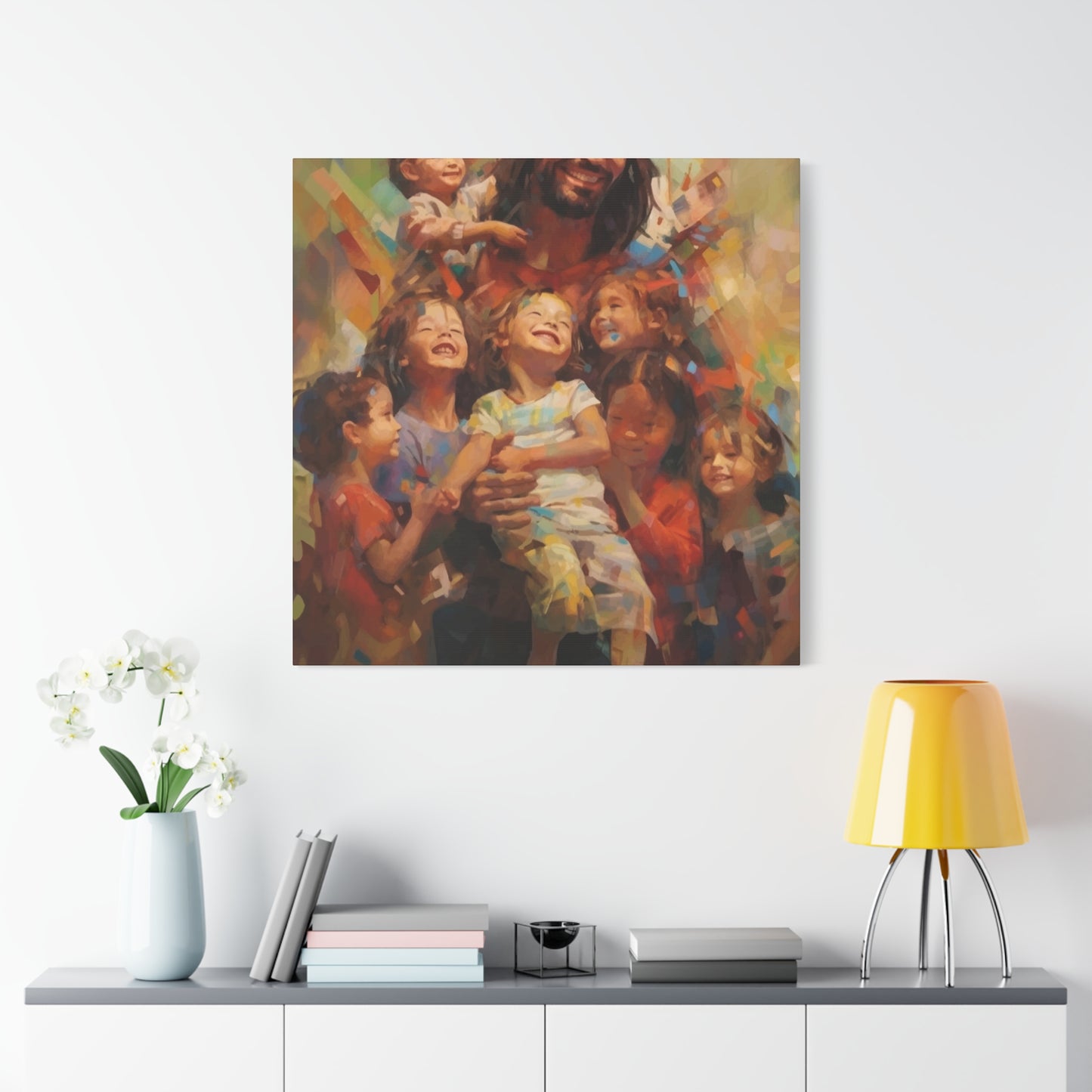 Jesus With Kids Wall Art & Canvas Prints