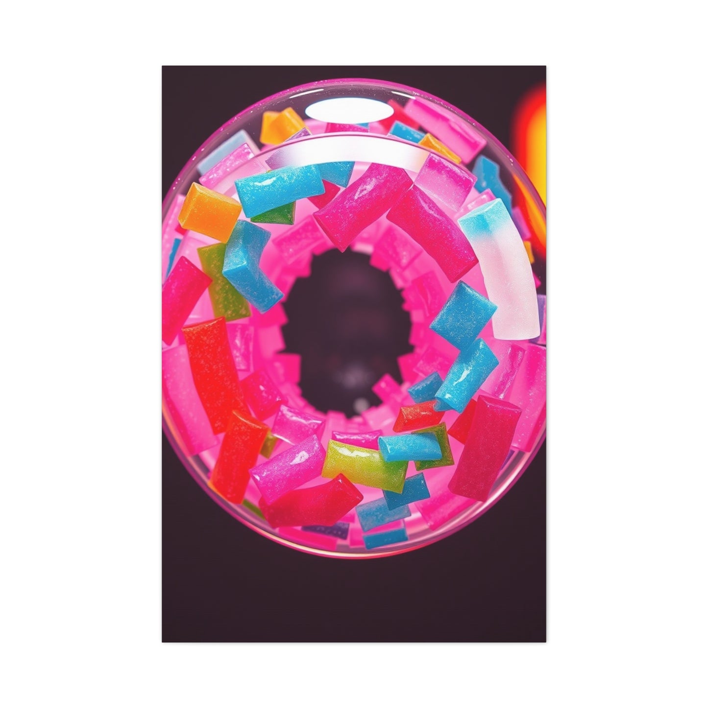 Bubble Gum Art Supreme Canvas Wall Art & Canvas Print