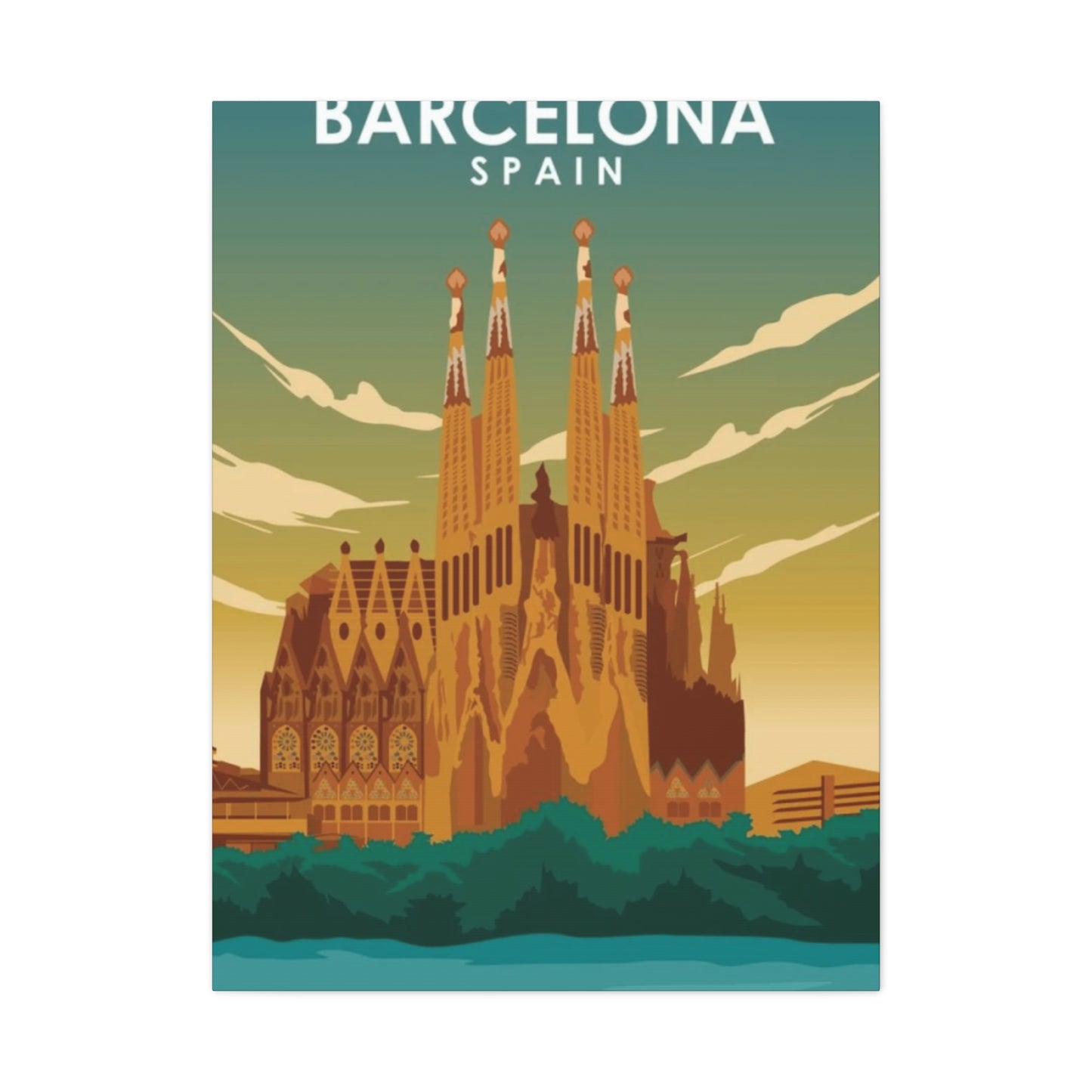 Barcelona Spain Wall Art & Canvas Prints