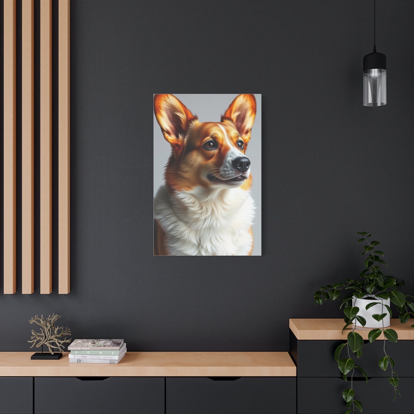 Collection Corgi Dog Art Wall Art & Canvas Print