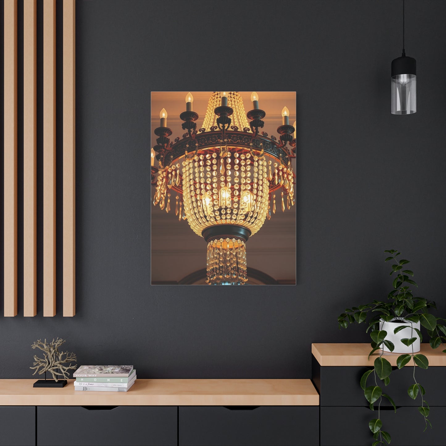 Vision Chandelier Art Art Wall Art & Canvas Print