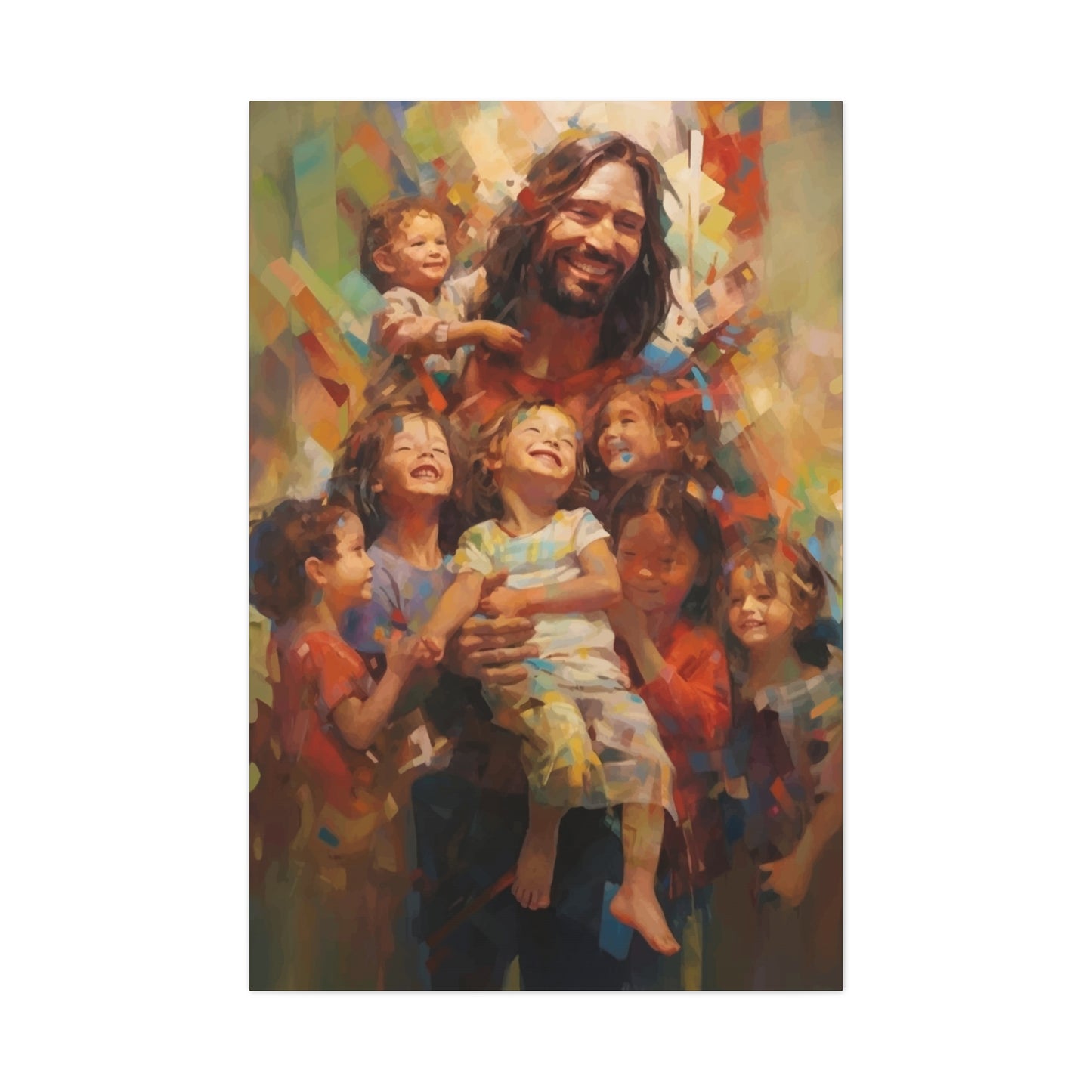 Jesus With Kids Wall Art & Canvas Prints