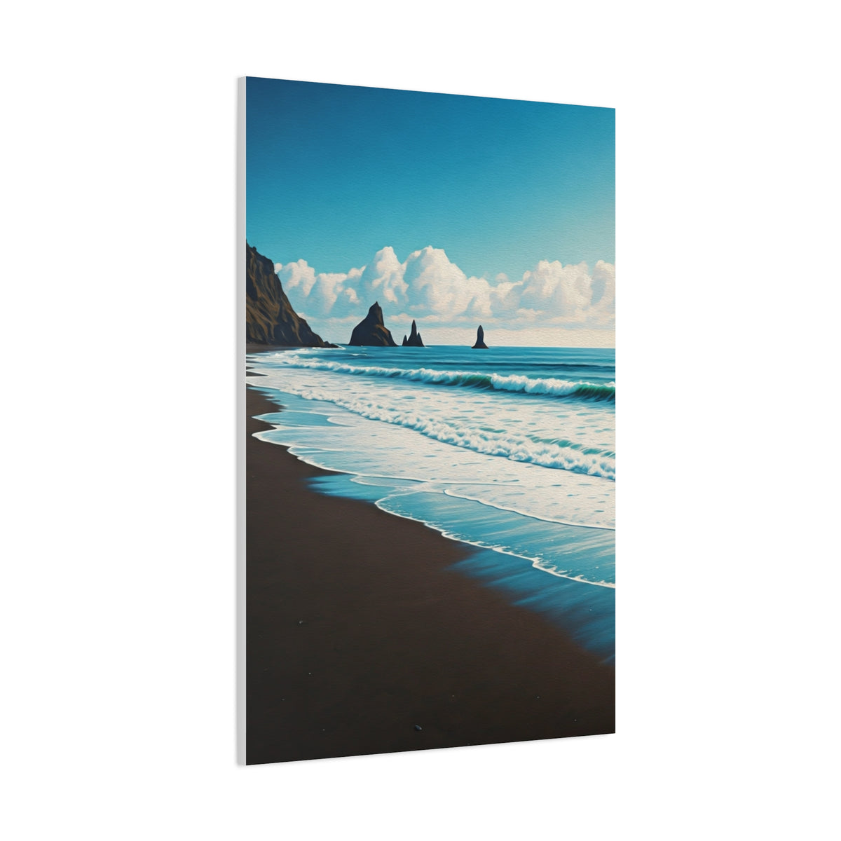Turquoise Waves Coastal Escape Wall Art & Canvas Prints