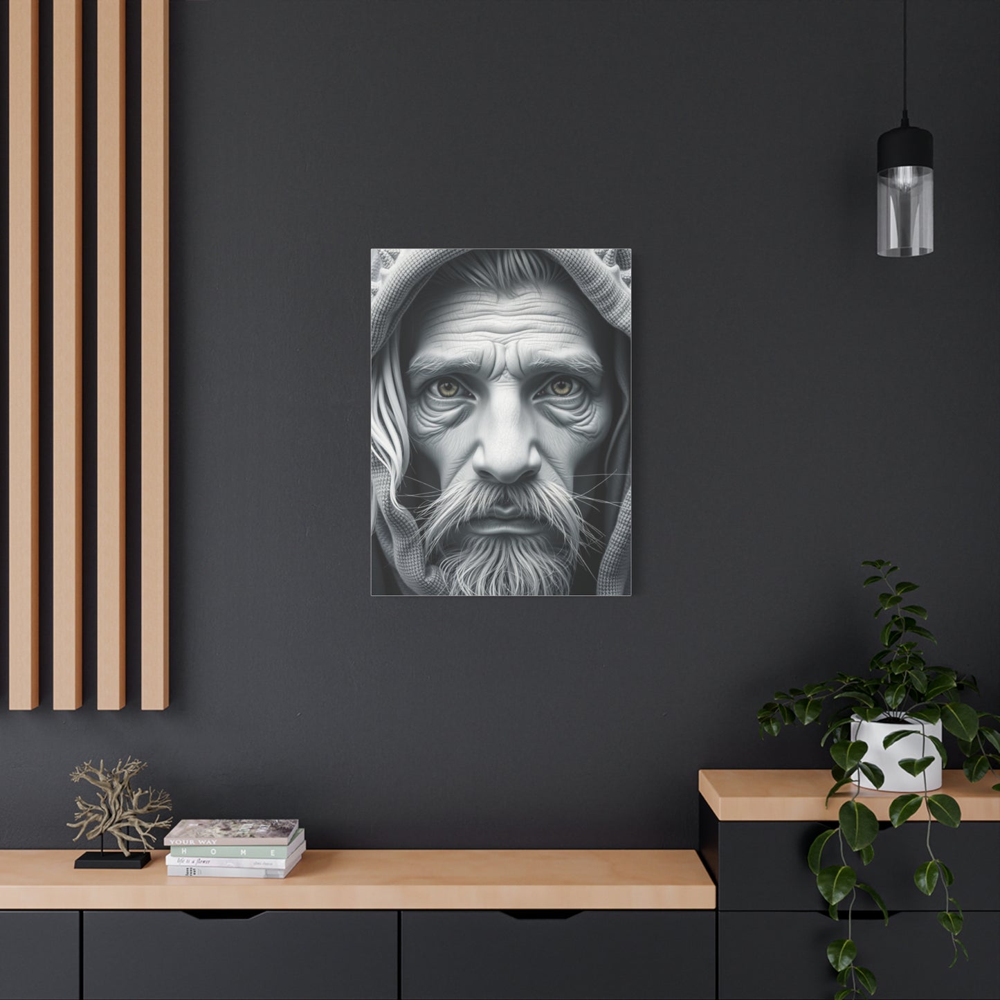 Collection Gray & White Art Wall Art & Canvas Print
