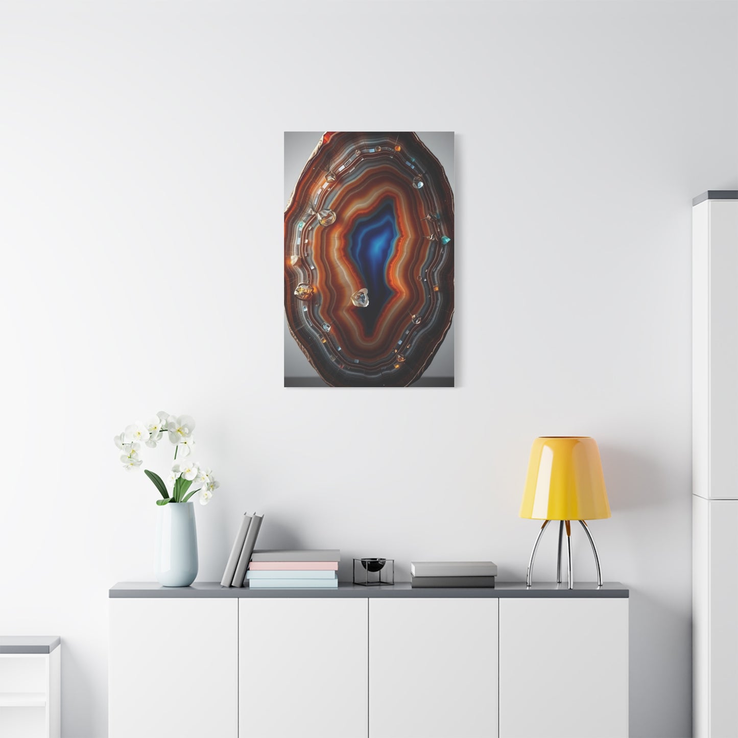 Agates, Geodes & Minerals Art Supreme Canvas Gallery Wall Art & Canvas Print