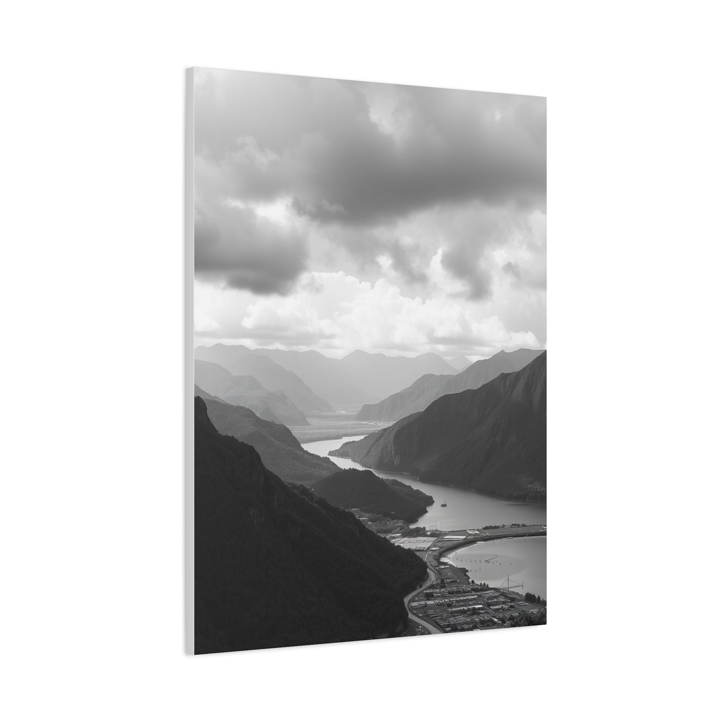 Black & White Scenic Landscapes Art Supreme Gallery Wall Art & Canvas Print