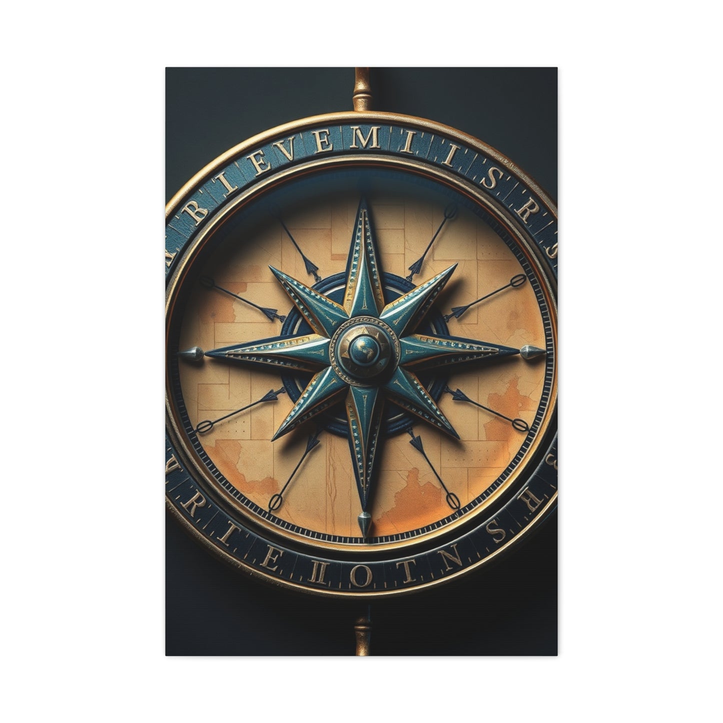 Supreme Compass Art Wall Art & Canvas Print