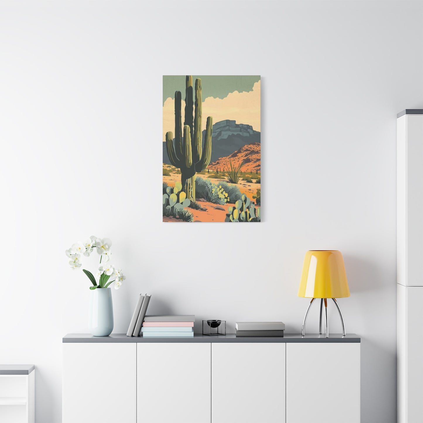 Abstract Cactus Arizona Desert Wall Art & Canvas Prints