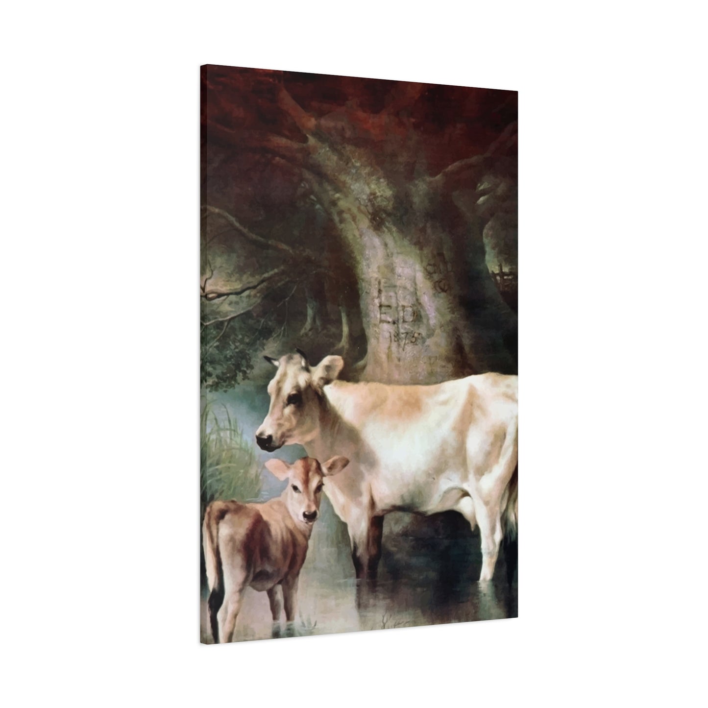 Aesthetic Cow Wall Art & Canvas Prints