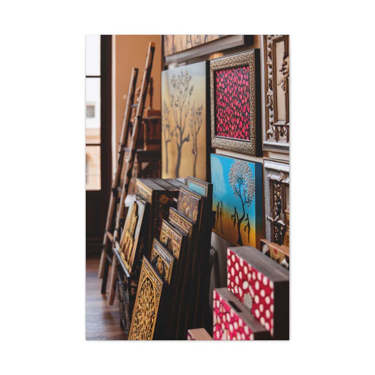 Heritage Inspired Artisan Artwork Wall Art & Canvas Print