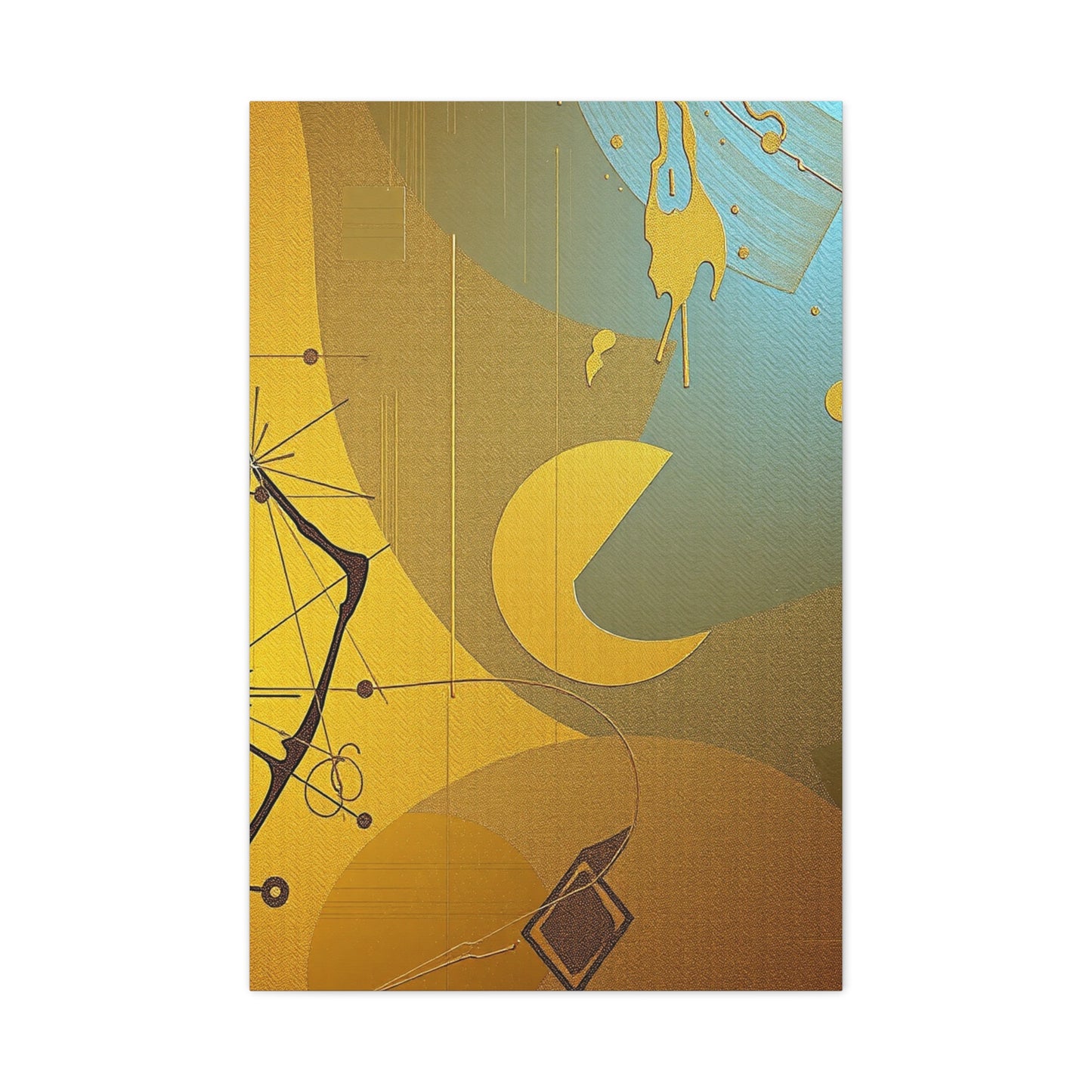 Gold & Silver Canvas Art Luxury Canvas Wall Art & Canvas Print