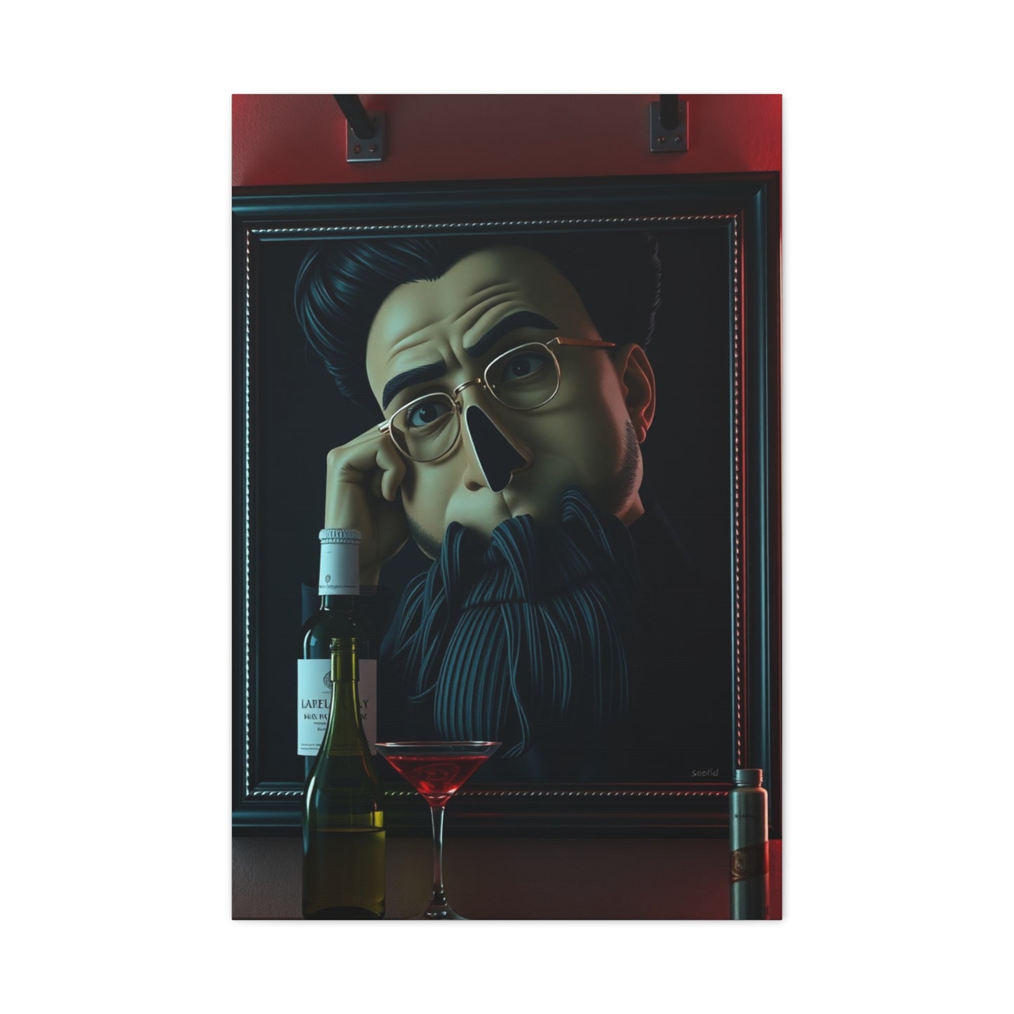 Masterpiece Bachelor Pad Art Vision Wall Art & Canvas Print