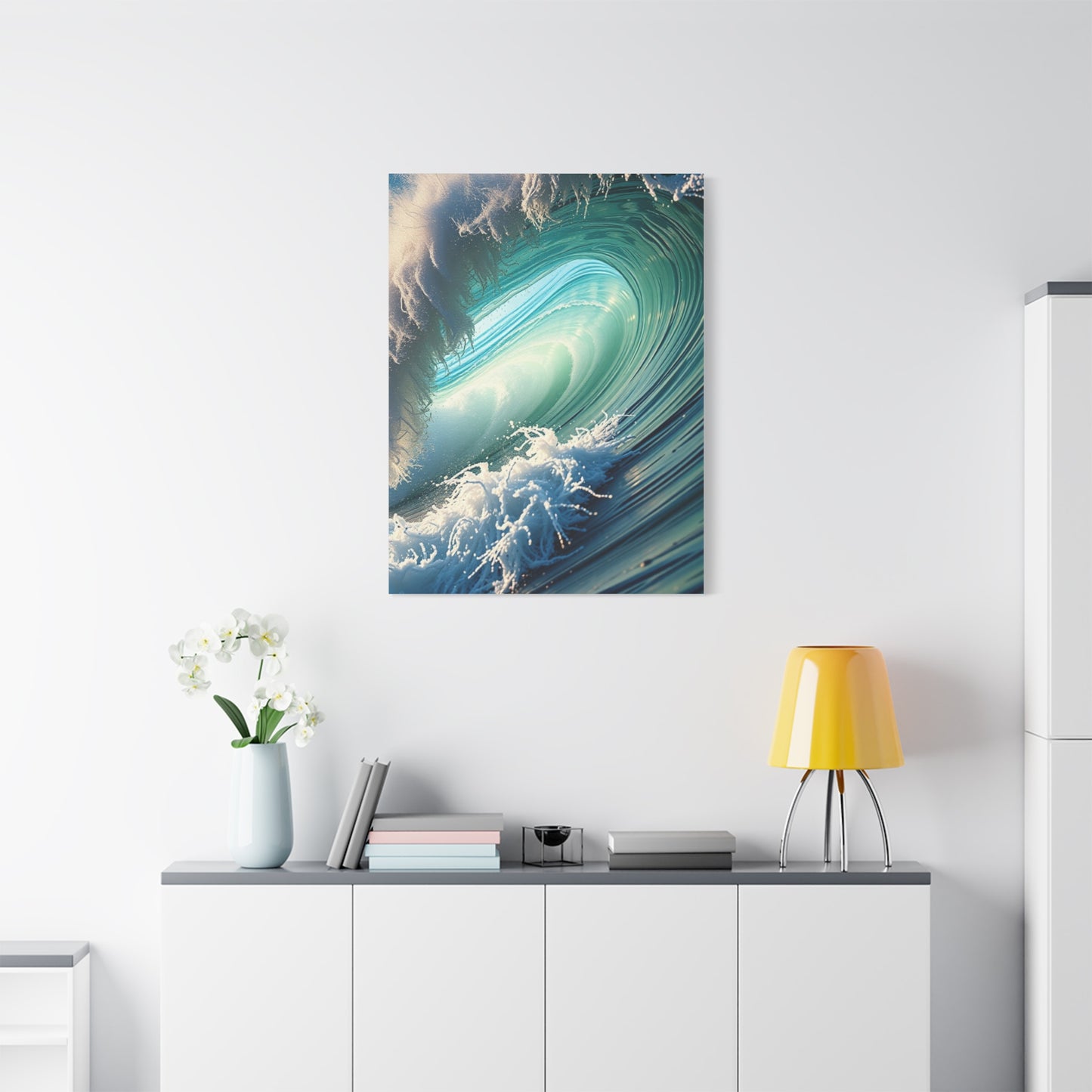 Tranquil Surf Reverie Wall Art & Canvas Print