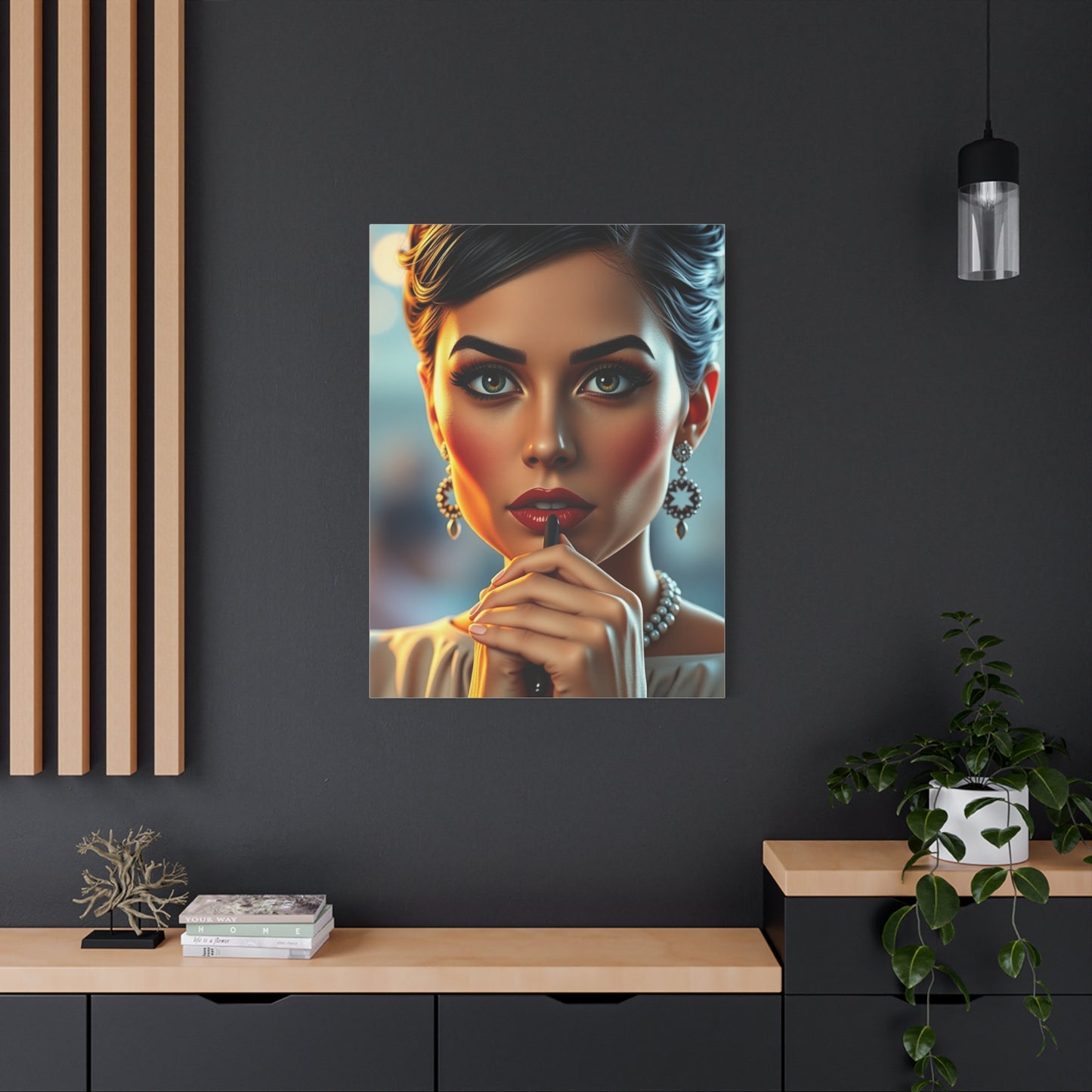 Breakfast At Tiffany’s Characters Art Supreme Canvas Wall Art & Canvas Print