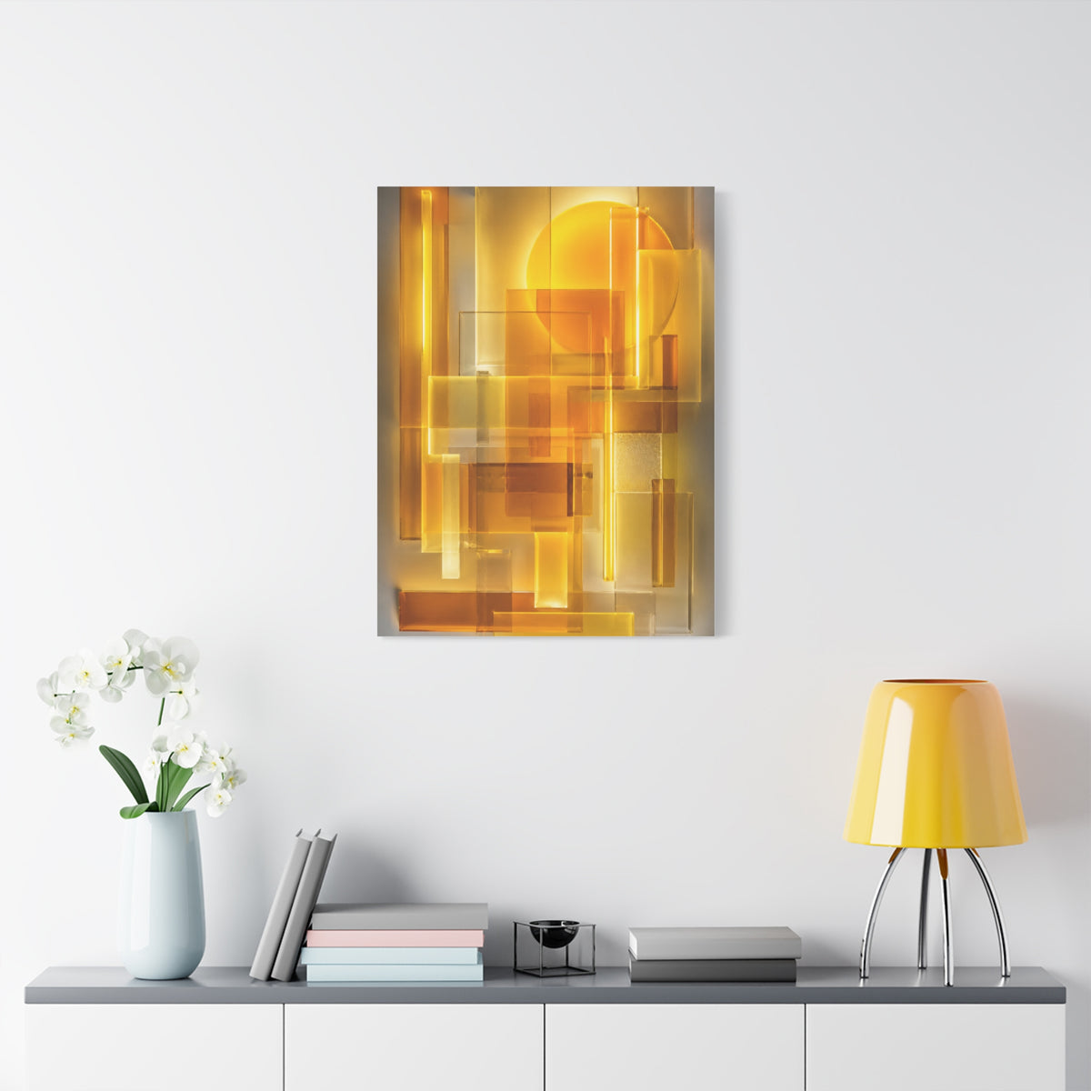 Acrylic Glass Luminous Panel Abstract Wall Art & Canvas Print